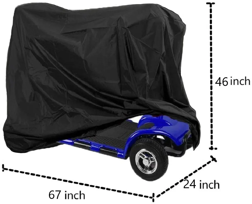 Изготовленный на заказ водонепроницаемый чехол для мобильного скутера легкий Чехол для хранения для электрического скутера