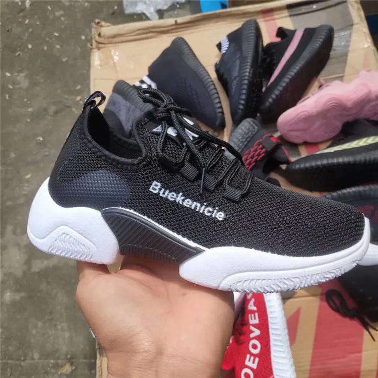 High quality factory surplus large stock and low price sports shoes women stockMix shoes