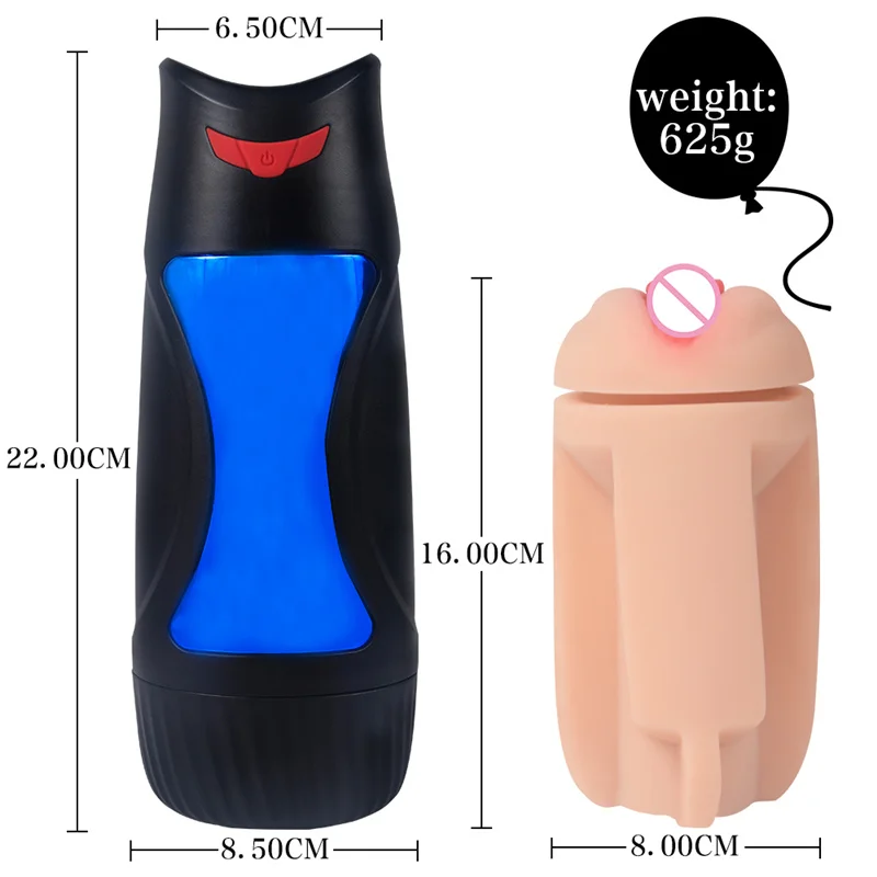 Sex Factory Cheap Masturbation Cup for Men 12 Modes Vibrations Artificial Vagina Sex Toys aircraft Masturbator Device