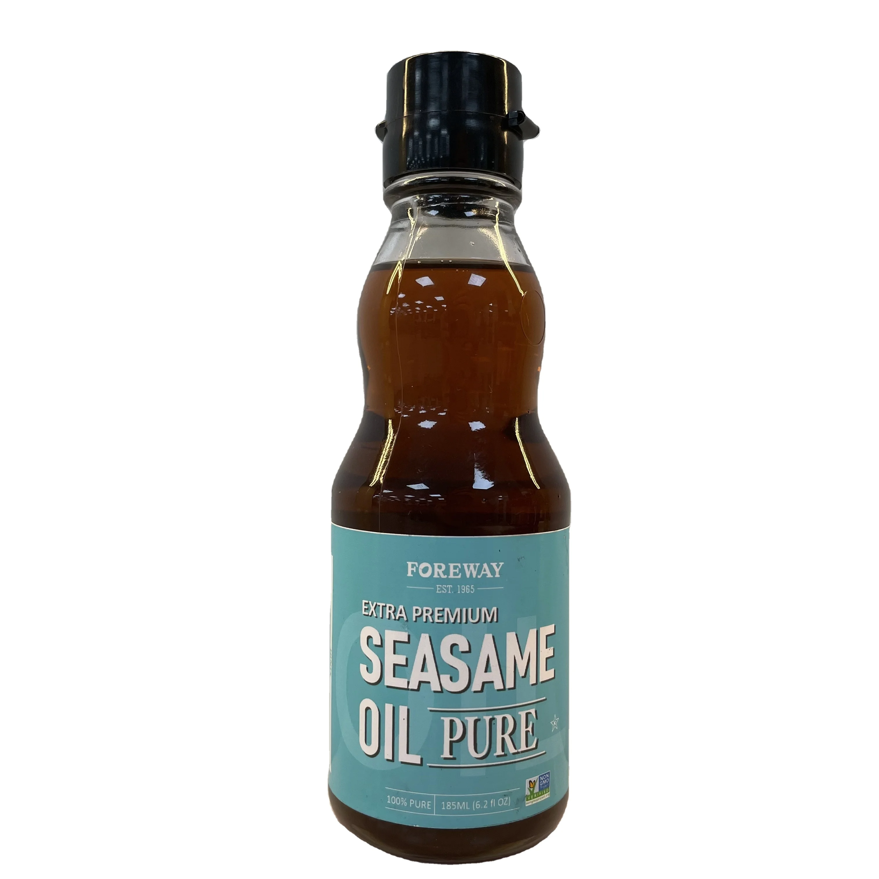 
FOREWAY 185ml ISO Certified wholesale Pure Sesame Seed Oil for supermarket retail Amazon in wholesale price 