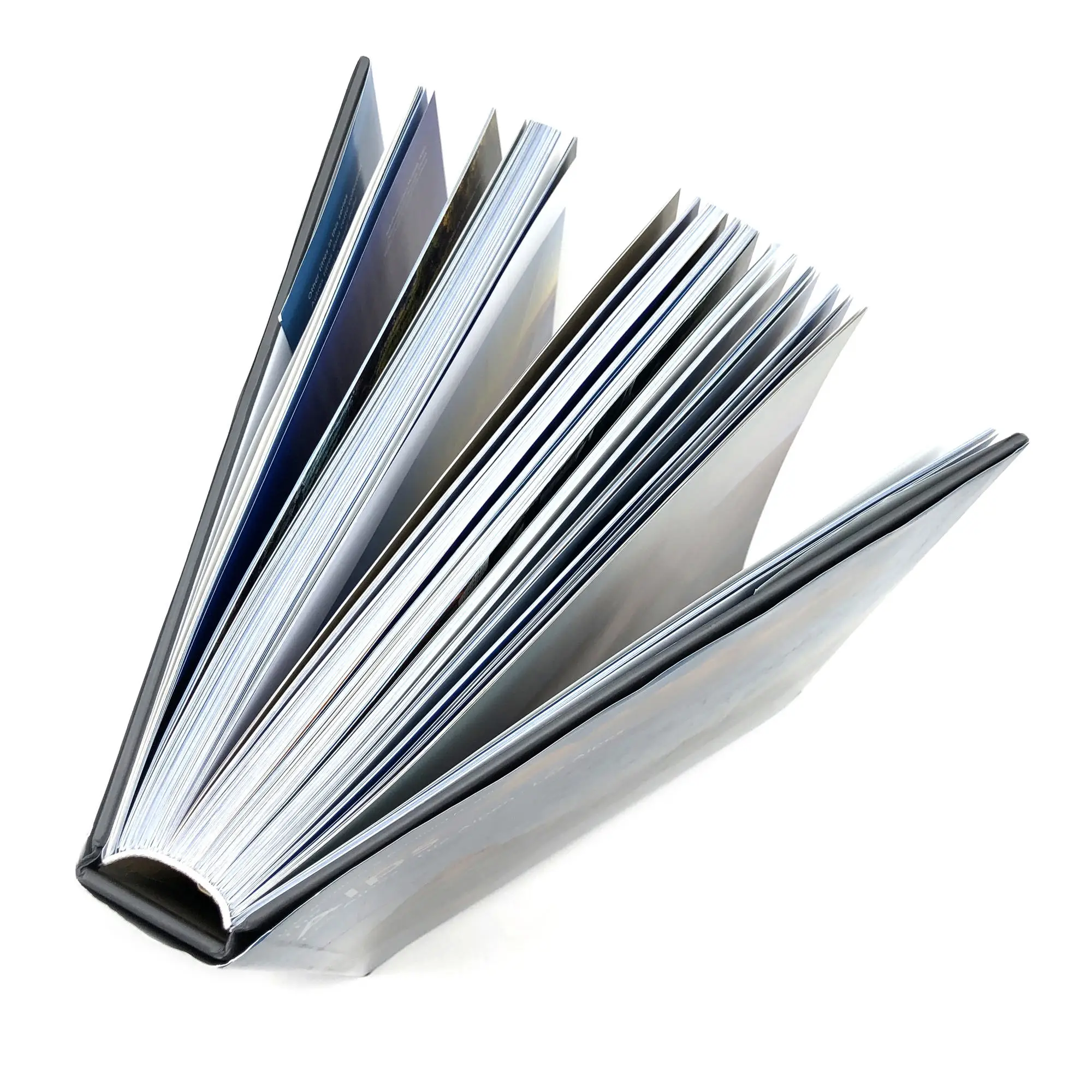 Custom own cloth luxury picture picture magazine book shelf decor coffee table photo album flexography Hardcover book printing