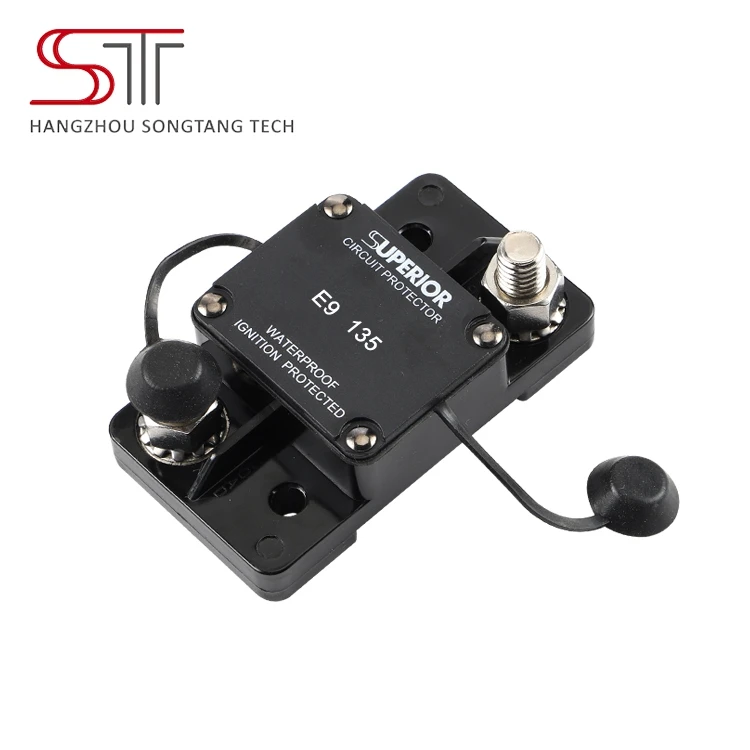 E91 135amp Автомобильная защита от перегрузки, Термовыключатель с автоматическим сбросом