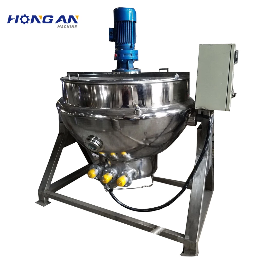 high efficiency stainless steel vacuum kettle the boiler steam kettle cooking equipment