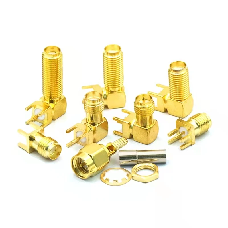 Electronic Component 4mm Banana Plug Connectors Adapter Speaker Max Metal Head Audio Video Origin  Type Male