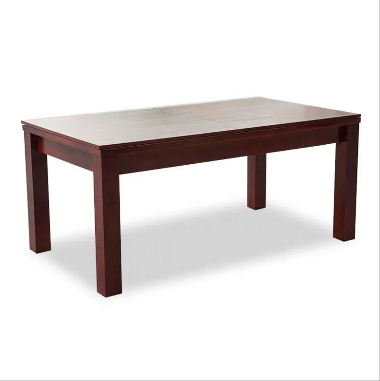 3 in 1 brown pool dining table MDF billiard convertible pool tables with table tennis top