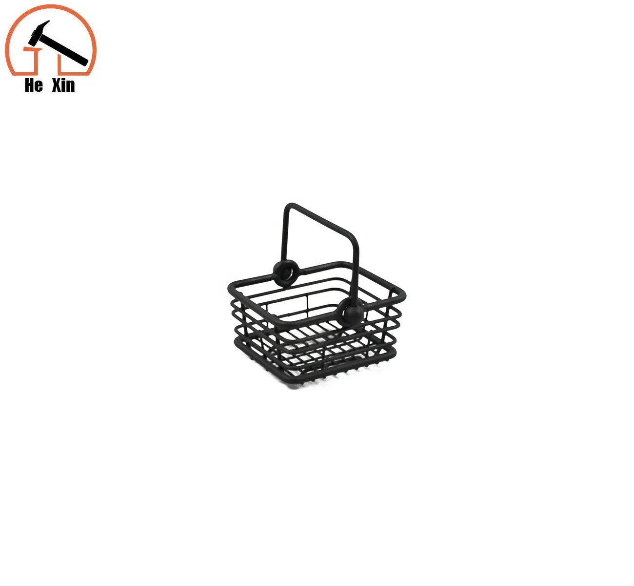 High Quality metal wire decoration mini basket