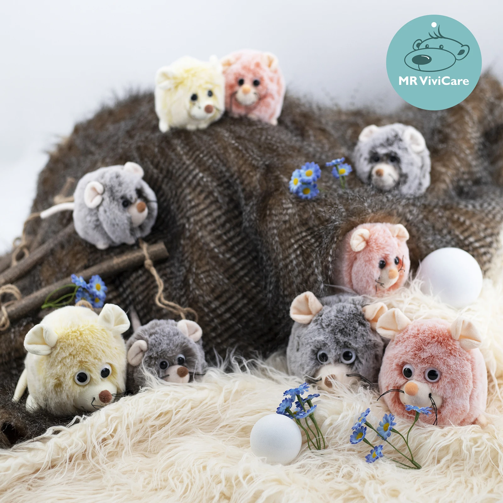 Плюшевая мышь для дивана, спальни