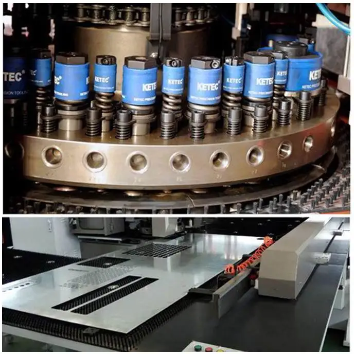 New technology high quality DMSFC-21550 servo motors 1500x5000mm hole punching machine