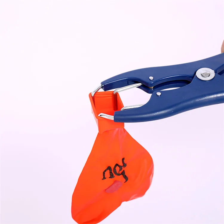 Professional manufacturer unique design custom black metallic balloons clips wholesale