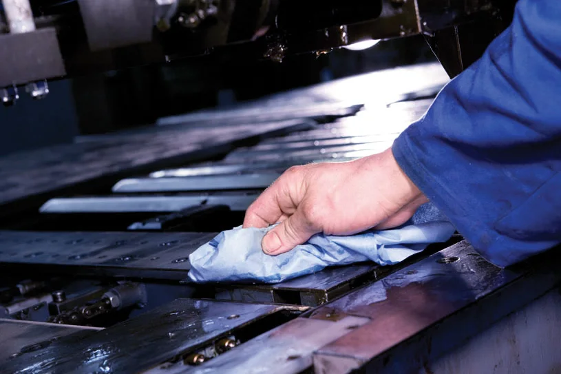 Heavy Duty Blue Industrial Cleaning Wipers Non-Woven Pulp+Polyester Wiping Cloth Industri Wipe Roll ReplaceKimberlyKIMTECH94166