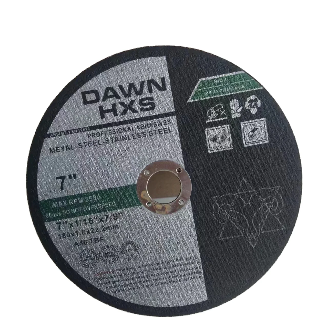 Thickened Metal Ring Trimming Metal Edges Deburring  Slotted  Abrasive Double Net Cutting Wheel,Double Net Cutting Disc