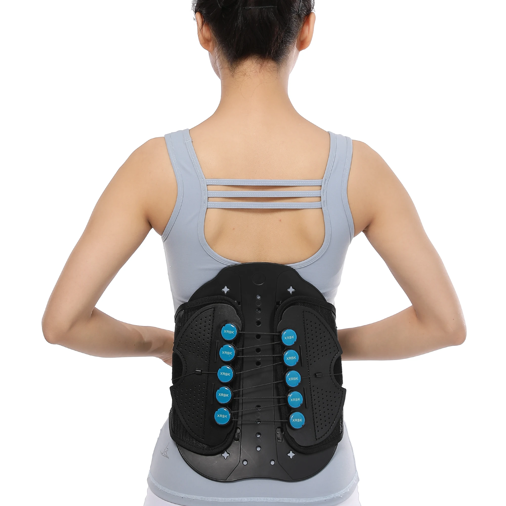 Adjustable Pull Cord Belt Pulley System Orthotics Spine Decompression Sciatica Pain Disc Injury Laminectomy Spinal Fixation