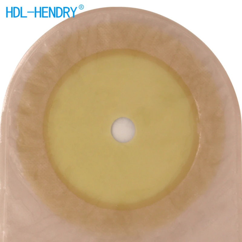 Free Sample Adult Drainable Disposable Clips Size 85 70 57 45mm Ostomy Bag Colostomy Bags Set