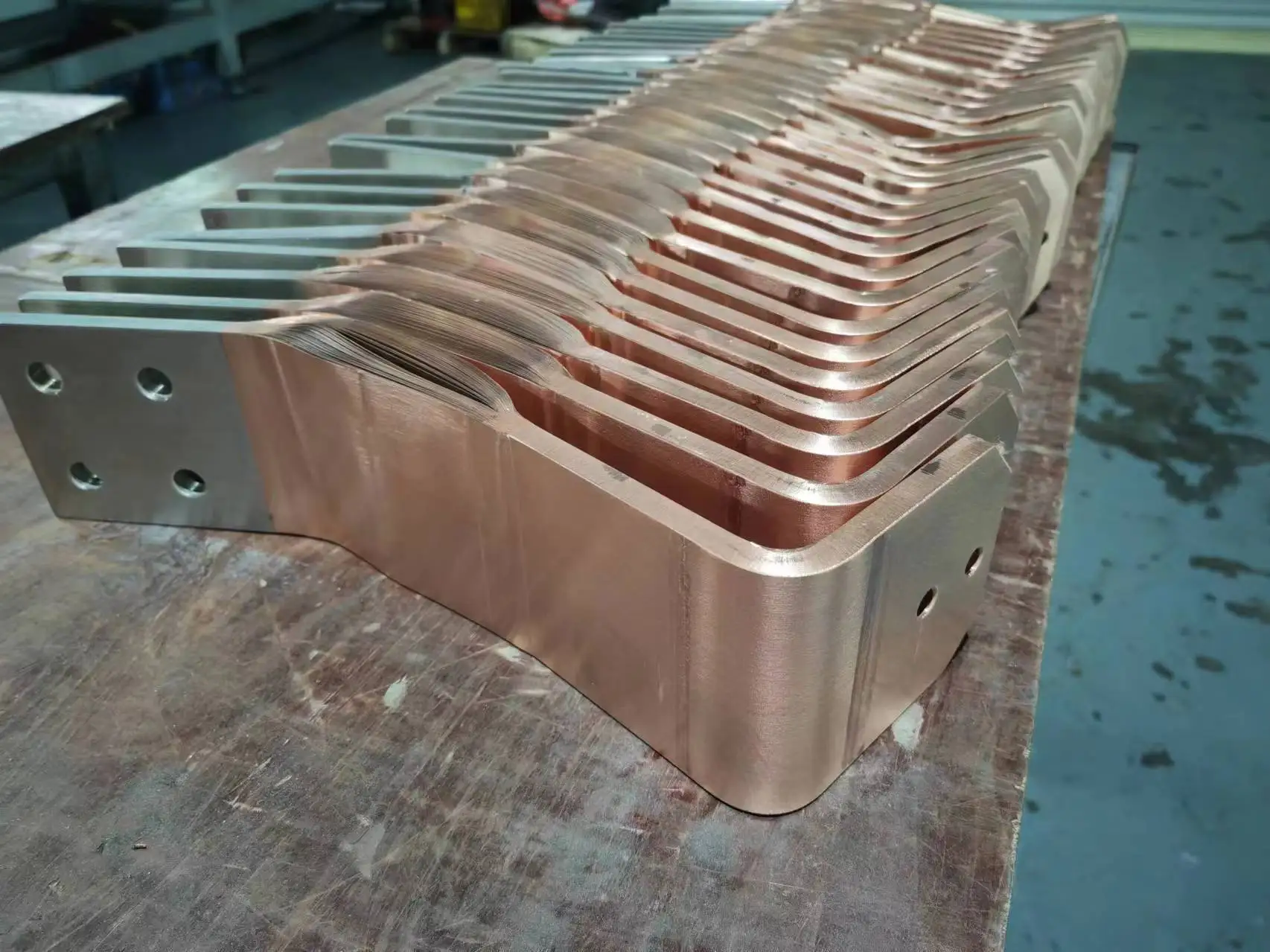 High Voltage AC Switch Copper Flexible Busbar  Product