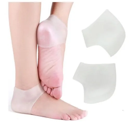 Silicone Gel Heel Socks Cracked Foot Skin Care Heel Protector