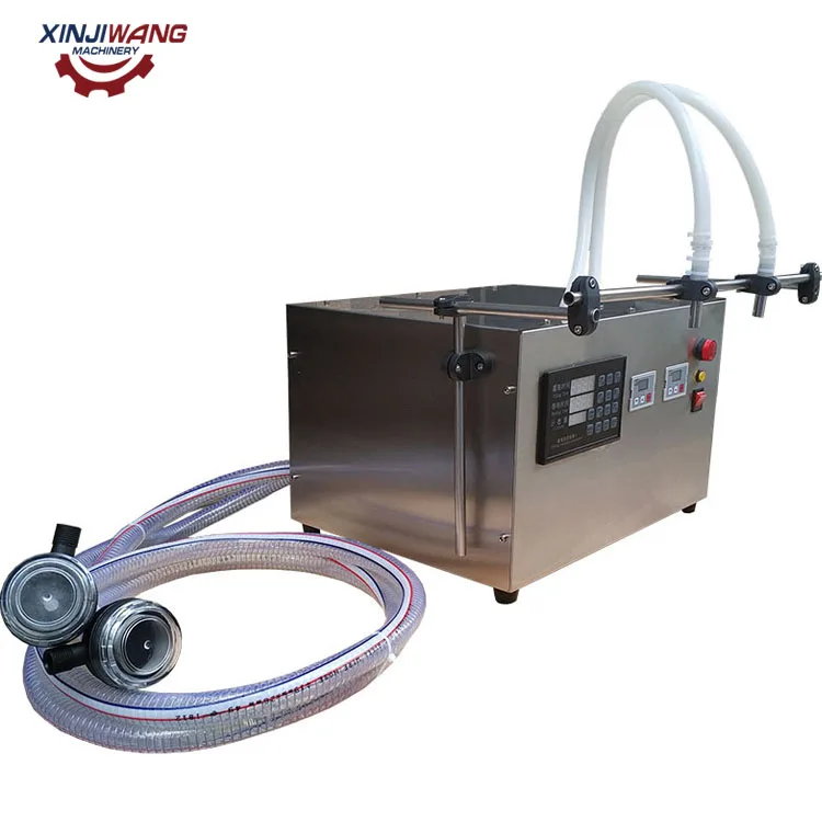 Good Price Semi Automatic Electric Digital Control Pump Bottle Liquid Perfume Water Juice Oil Filling Machine