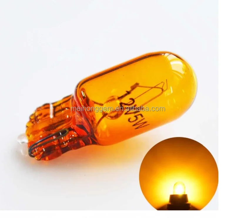 Галогенная лампа 12 В 27 Вт Chrome T20 1000 WX3x16d Chrome yellow