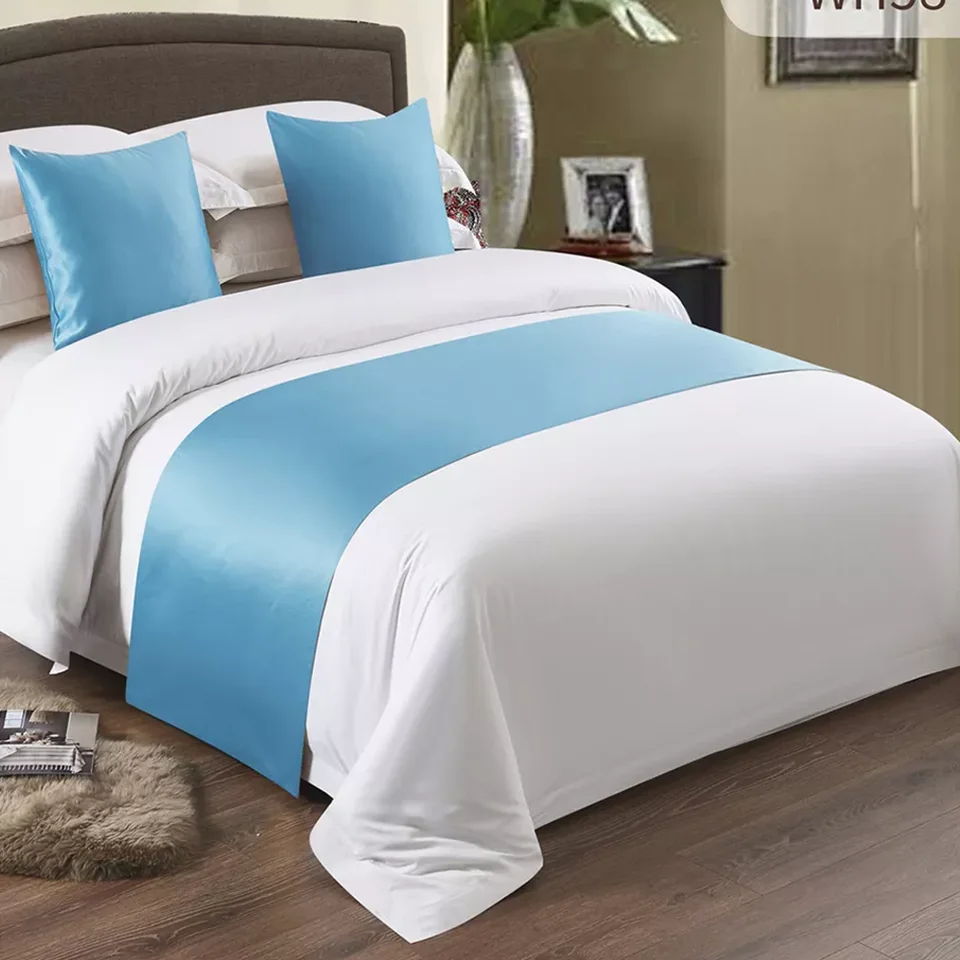 High Quality Comfortable Neat Breathable 100% Cotton Bed Sheets Hotel Bedding Set