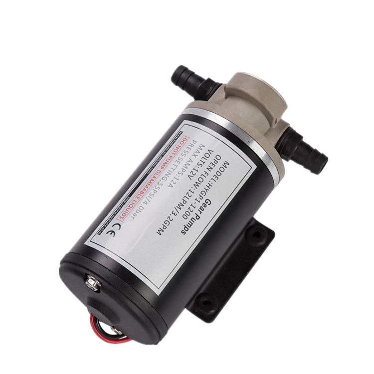 TOOFLO 14lpm 12v electric mini boat fuel pump  marine electric fuel pump marine fuel pump