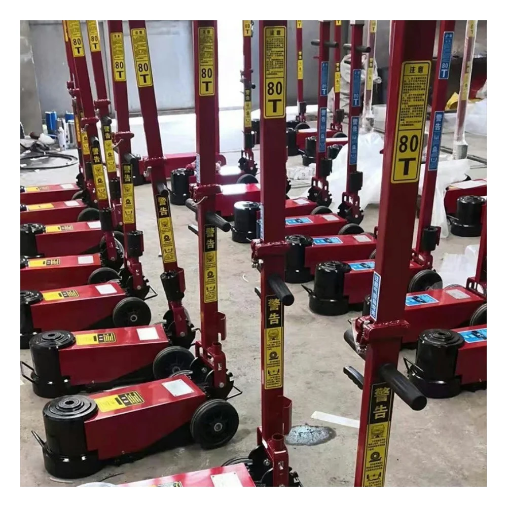 120 Ton Truck and Bus Repair Tools Air Pneumatic Hydraulic Floor Lift Jack