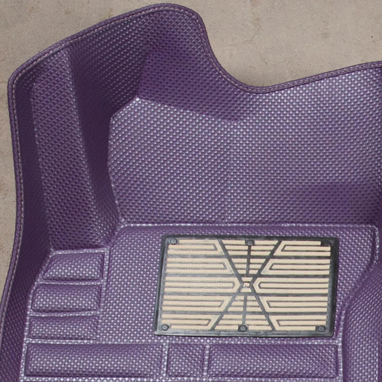 2023 New Design Interior Auto Accessories 5D Pvc Leather Luxury Car Carpet Mats For Toyota Hilux Revo Part