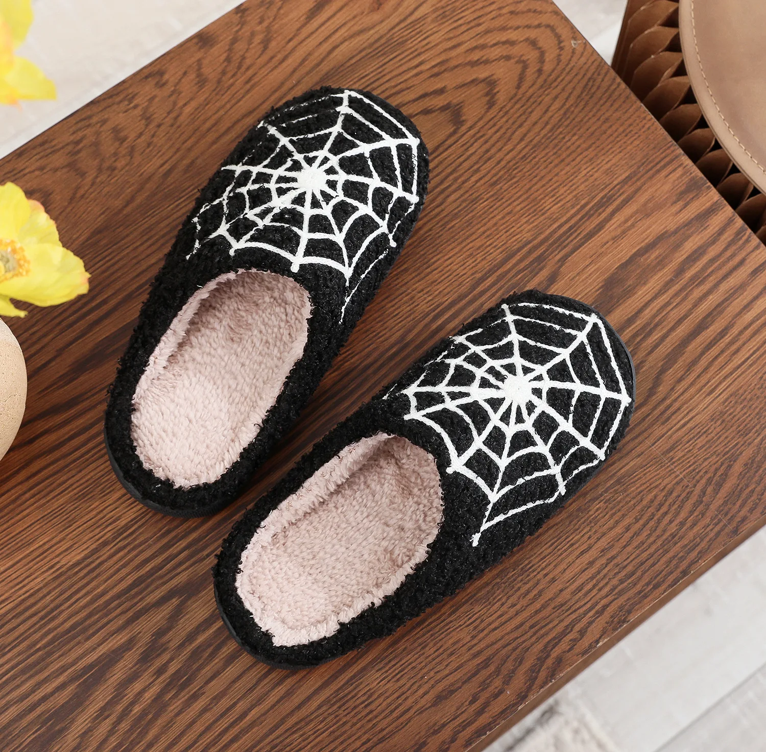 High quality winter fur women slippers fur fluffy indoor house slippers for men