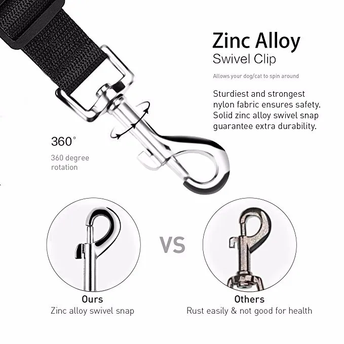 Custom dog leash double Adjustable dog Training Leash Running With Fleecing Handle