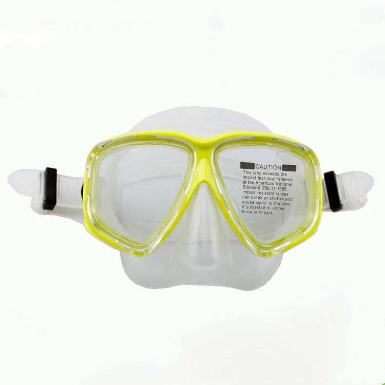 
New soft cilicone sea prescription mask set for diving 