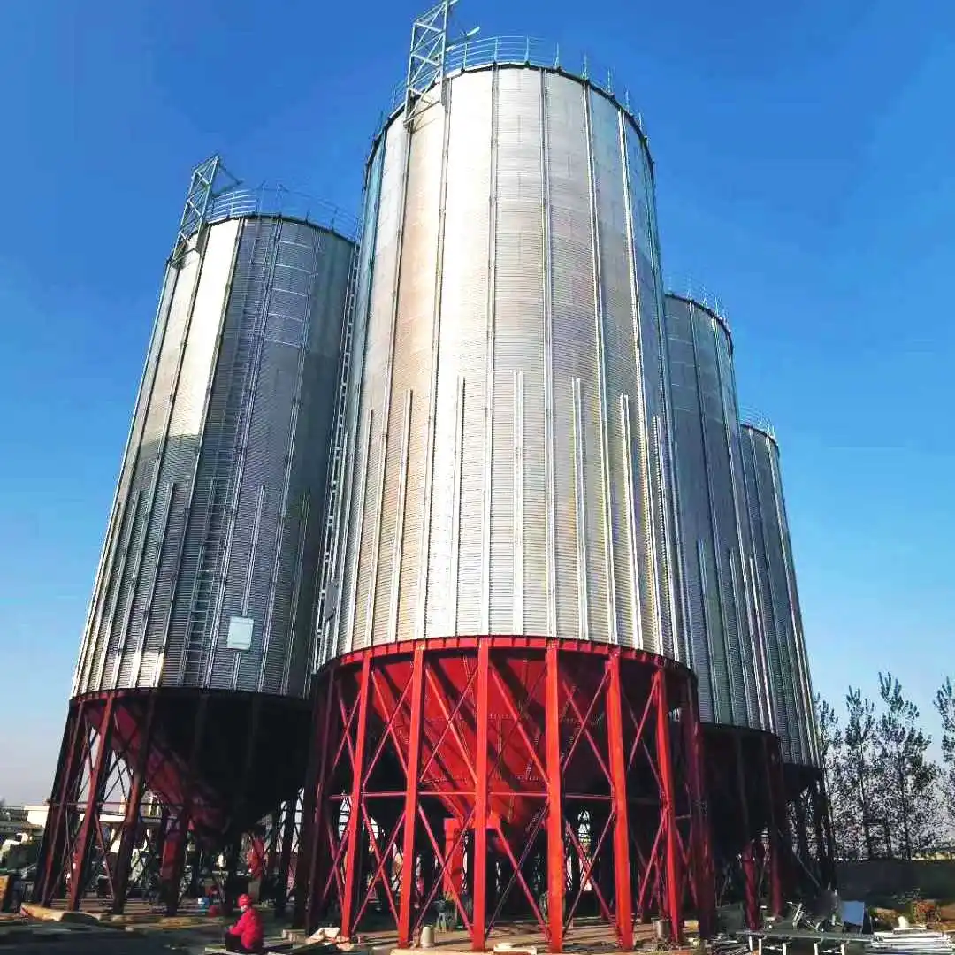 5000ton Grain Storage Silos for Flour Mill