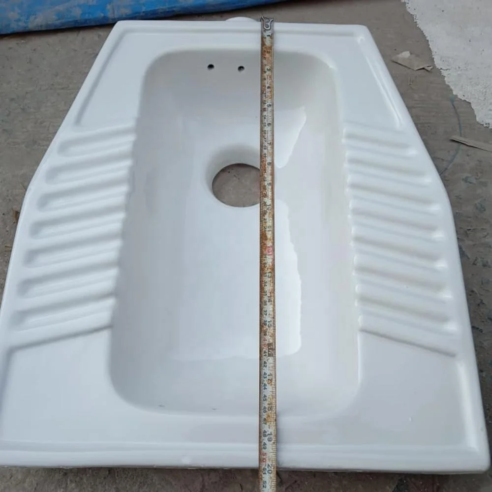 Lebanese Eastern Squatting Pan Orissa Indian Bathroom Ceramic Sanitary Ware Porcelain Toilet Commode Squat Water Closet Pan