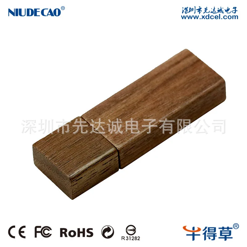 Usb flash drive Customized 4G 8G 16G creative wood music USB flash drive Bamboo wood gift USB flash drive