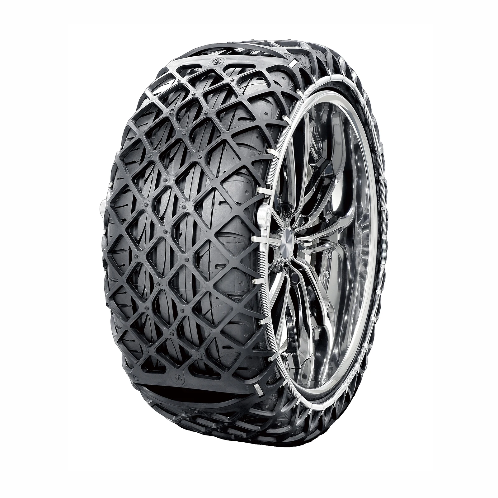 Snow tire chains adjuster tensioner skid product tired key chain enamel