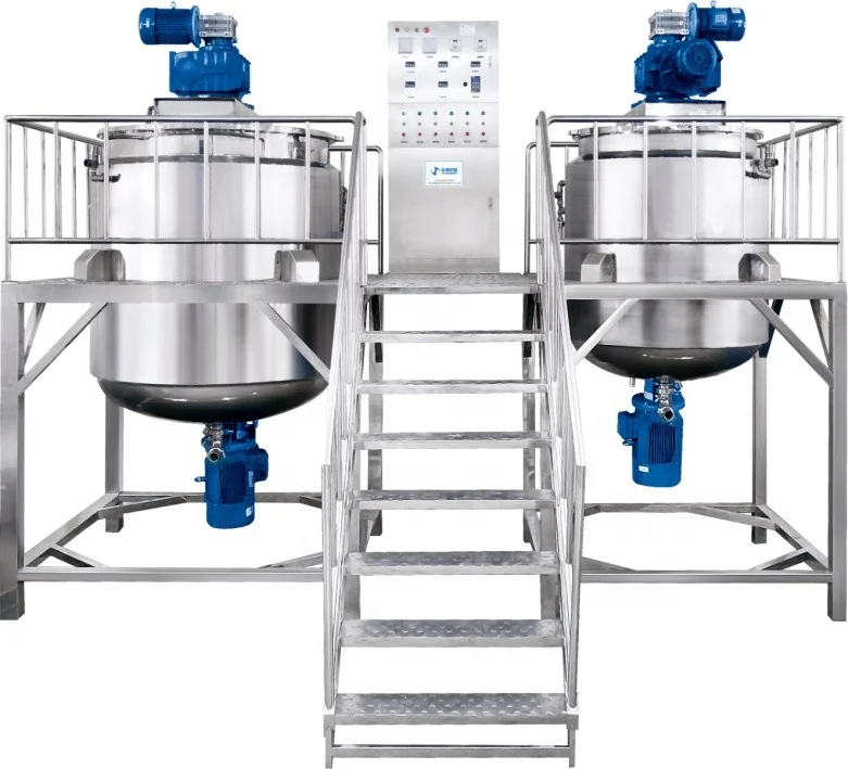 Good quality liquid soap mixing machine toilet bath soap making machine heated mixing tank