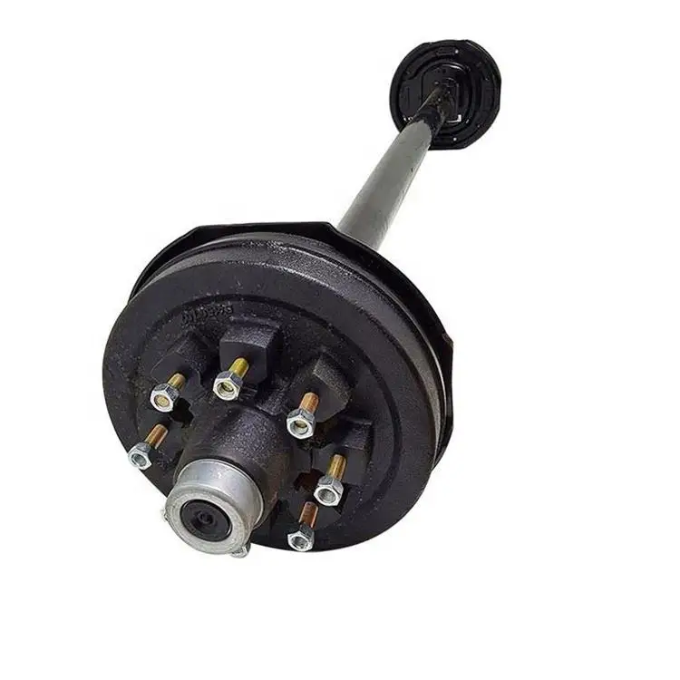 Factory Low Price 7 K Heavy Duty Camper Trailer Steer Axle Electric Axle Assembly