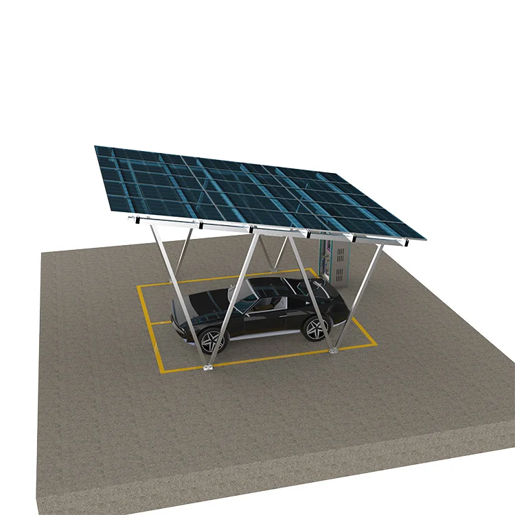 BRISTAR Wholesale price carport waterproof solar aluminum solar frame 2 car solar waterproof carport bracket