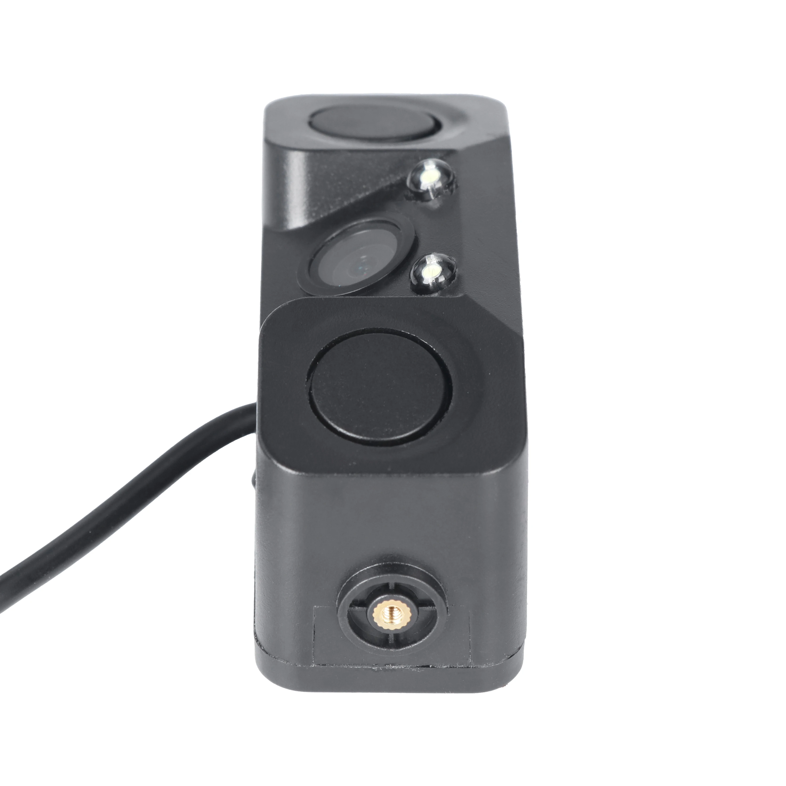 Factory Supply 3 In 1 Auto Led Car Parking Sensor Rear View Camera Car Parking Reverse Camera with 2 Sensors Monitor Detector