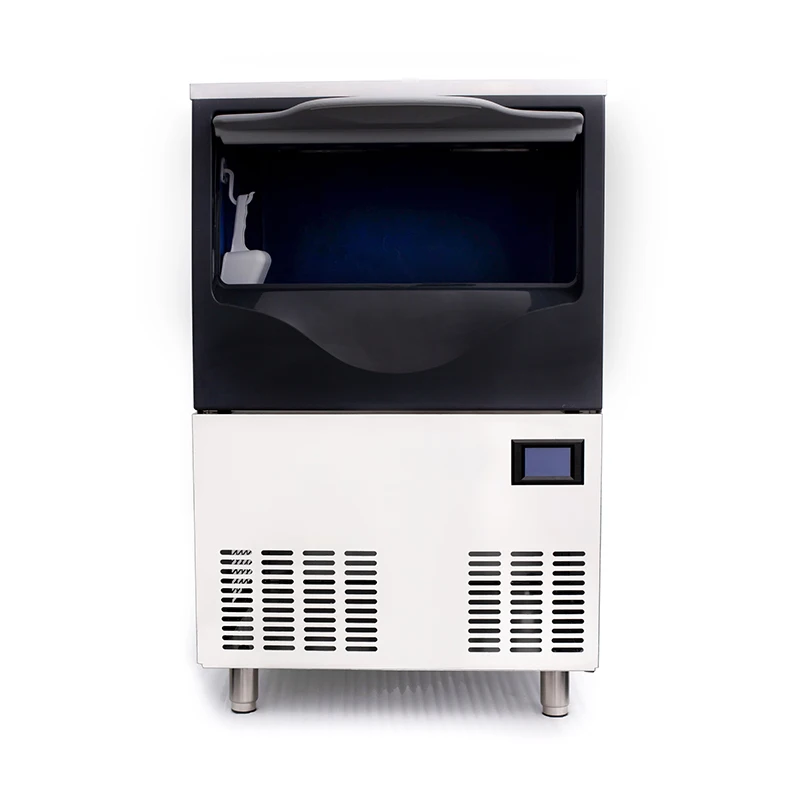 LCD digital portable cooling refrigerated water bath circulating chiller crescent ice maker