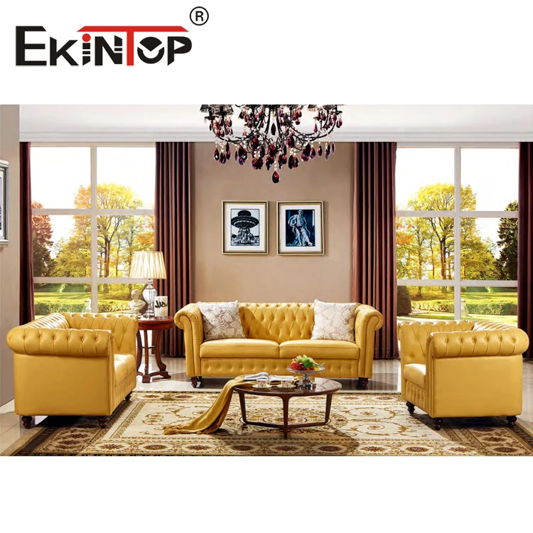 Ekintop italian style sofa set living room furniture set living room sofa 3 seater sofa living room