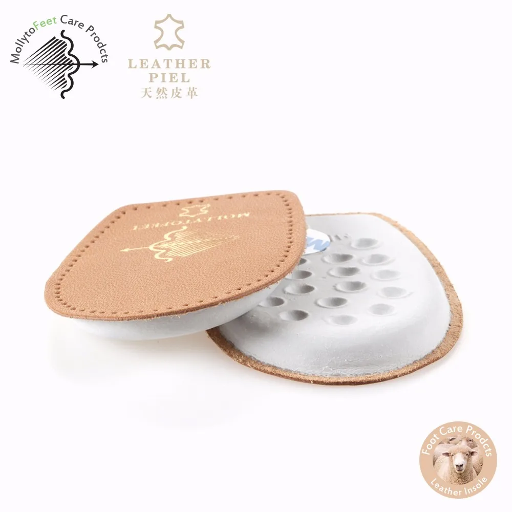  Стельки для обуви воздушная подушка вставка на пятку овчина латекс амортизирующая полуподушка