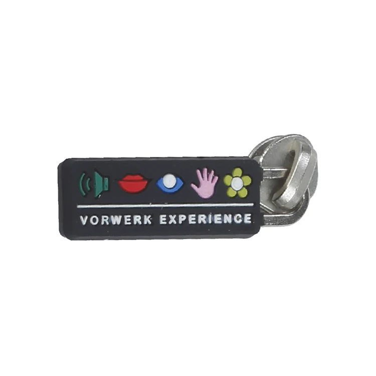 
Wholesale Low Price Garments PVC Pull Zipper Head 