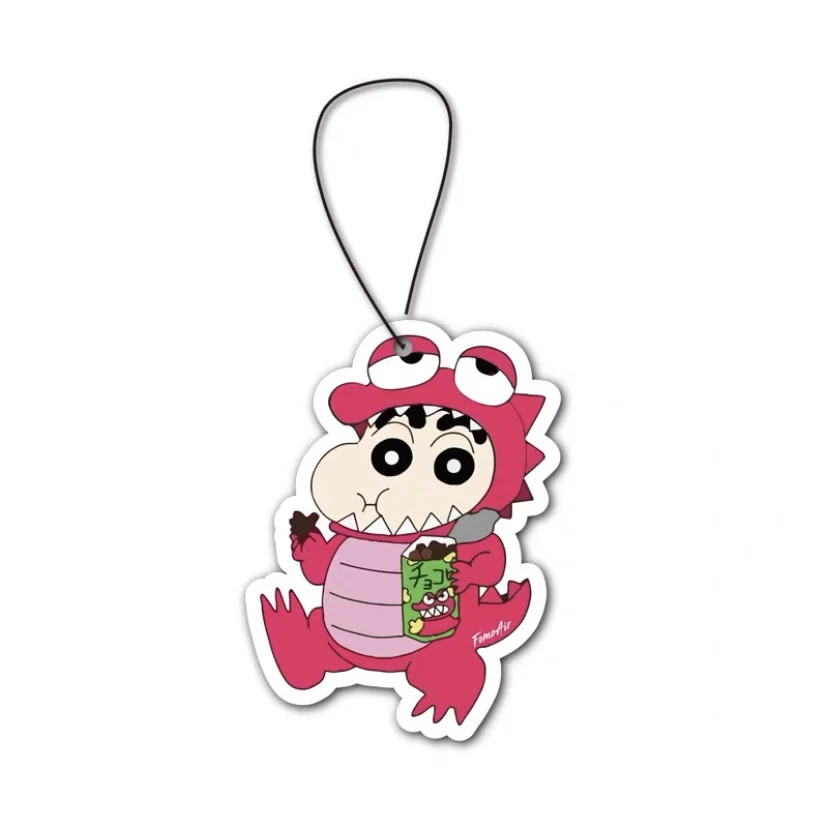 New Long Lasting all scents designer printed paper liquid car Pink pig logo scented custom air freshener for gift