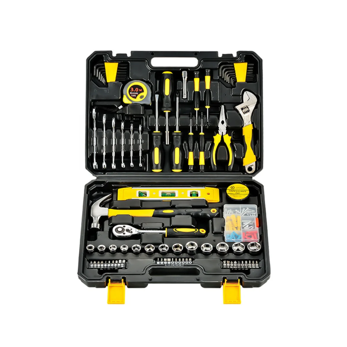Super September 82 Pcs Mechanic Professional Socket Wrench Metal Germany Tool Set For Car