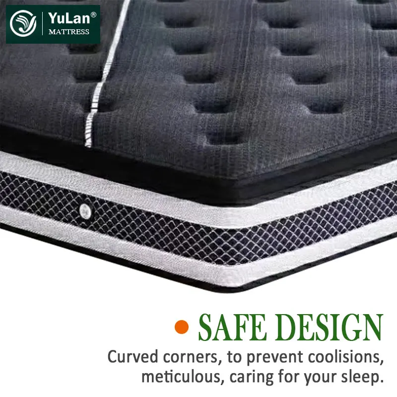 Queen Size Pillow Top Standard Mattress Royal Sleep King Size Pocket Spring Mattress