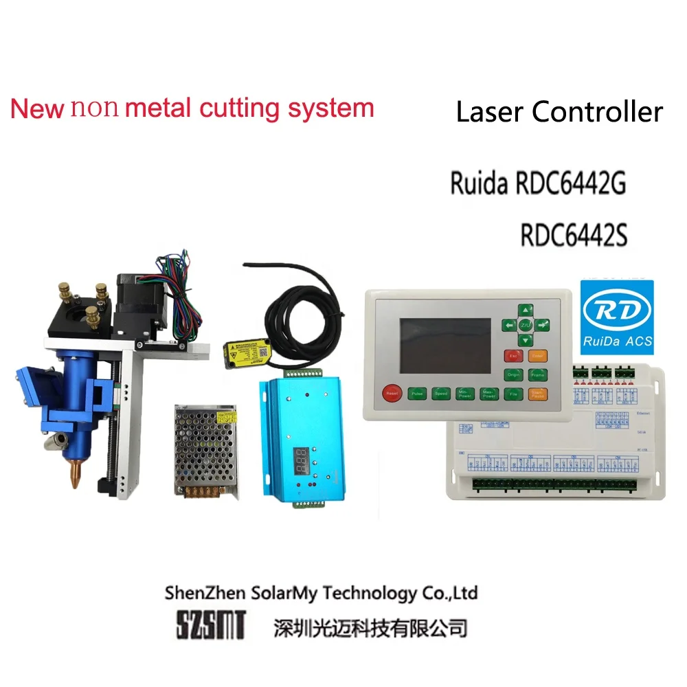 New Type Non-Metal Auto Focusing Whole Set Laser Cutting System RDC6442G RDC6442S Controller For Co2 Laser Cutting Machine
