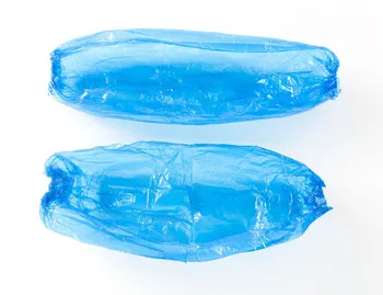 Non-woven sleeves Disposable Waterproof Plastic disposable over Wholesale disposable plastic arm sleeve cover blue pe oversleeve