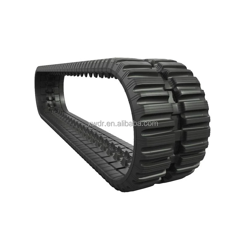 Crawler Rubber Track For Mini Excavator Construction Machinery Undercarriage Parts