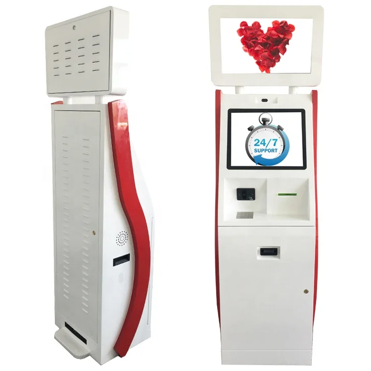 Dual Display Touch Screen Terminal Kiosk Product for Payment Genre