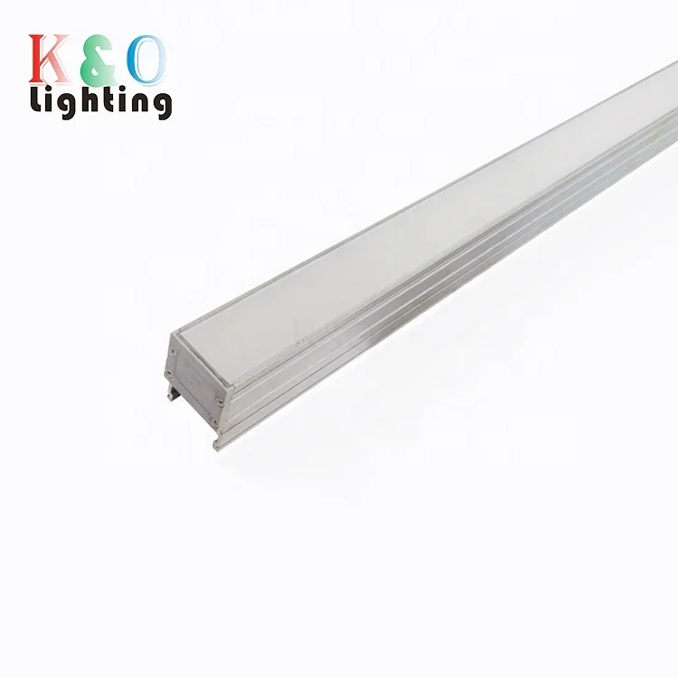 Outdoor LED Facade Lighting Fixture 18W RGB DMX IP65 Linear Light for building
