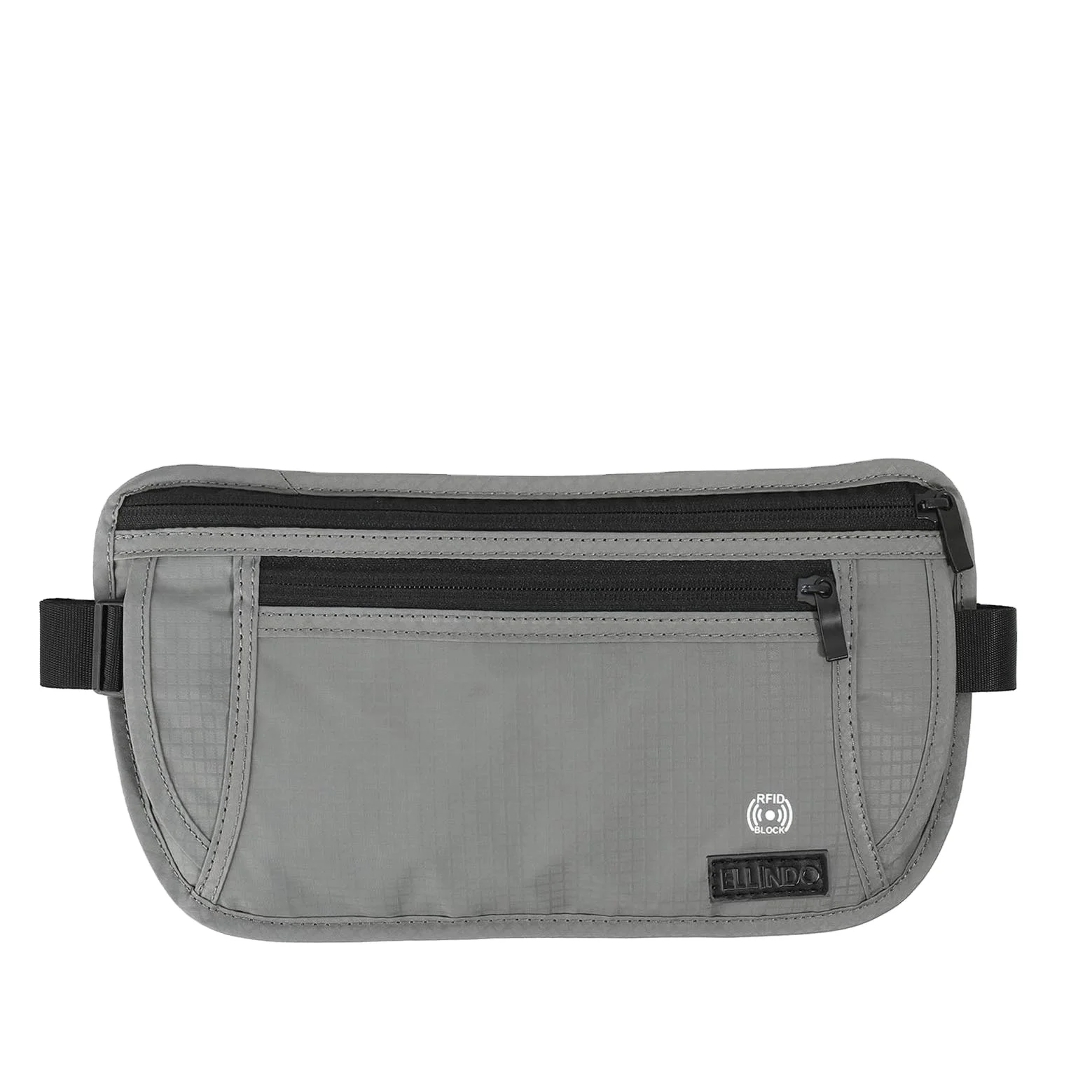 Wholesale Water Resistant Rip Stop Nylon Money Belt Travel Fanny Pouch Wallet Anti Theft RFID Blocking Waist Wallet for Running