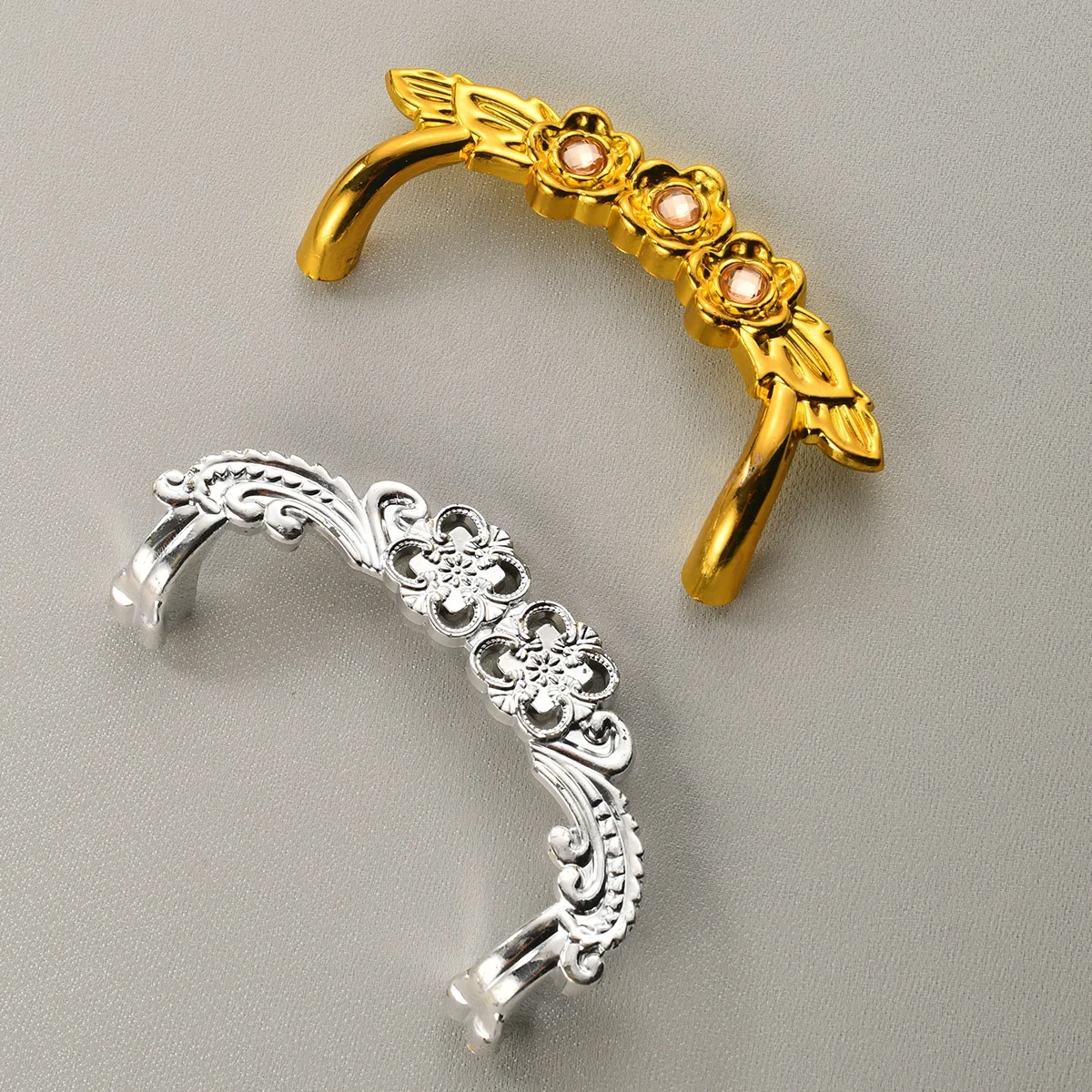 Gold silver handle plastic buckle Plastic handle hand handle home hardware luggage accessories